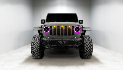 Oracle Jeep Wrangler JL/Gladiator JT 7in. High Powered LED Headlights (Pair) - Dynamic