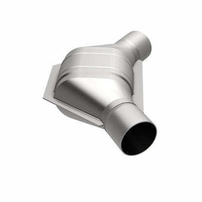 MagnaFlow Universal Catalytic Converter 2 inch Angled O/O PC2 Front