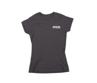 Zone Offroad Charcoal Gray Premium Cotton T-Shirt w/ Zone Offroad Logo - Womens - 2XL