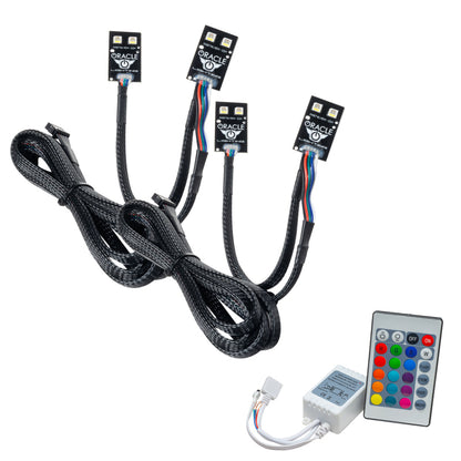 Oracle 2021 Ford Bronco Sport RGB+W Headlight DRL + Halo - w/ Simple Controller