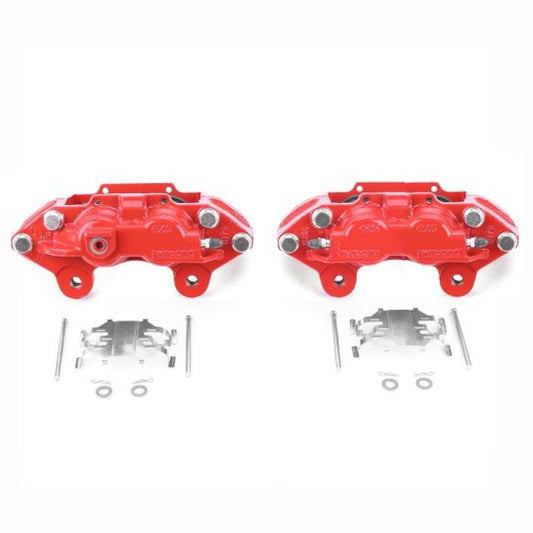 Power Stop 15-19 Chevrolet Colorado Front Red Calipers w/o Brackets - Pair