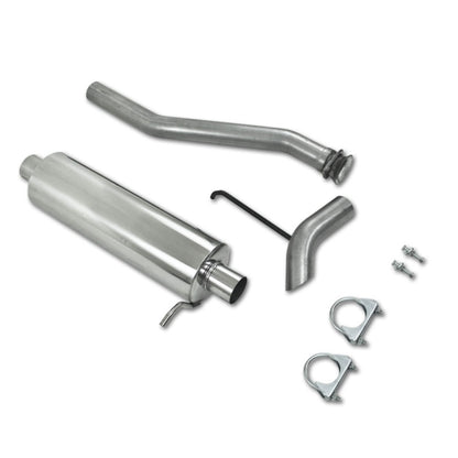 MBRP 04-11 Chevy Colorado / GMC Canyon Cat Back Before Axle Turn Down Alum Exhaust