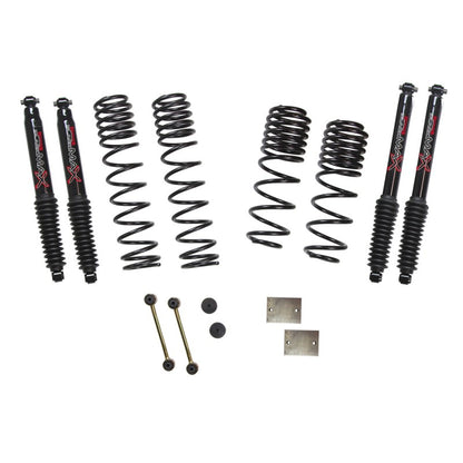 Skyjacker 2020 Jeep JL 4WD Rubicon Diesel 1.5in Dual Rate Long Travel Sus Lift Kit w/Blk Max Shocks