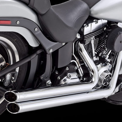 Vance & Hines HD Softail 86-17 Big Shots Staggered Chrome PCX Full System Exhaust