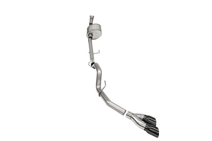 Corsa 2021-2025 Ford F-150 Regular Cab/ 8in Bed 5.0L V8 Xtreme Cat-Back Single Side Exit-Black PVD