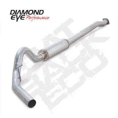 Diamond Eye KIT 4in Catback Single GAS AL FORD 3.5L F150 ECO-BOOST 11-13