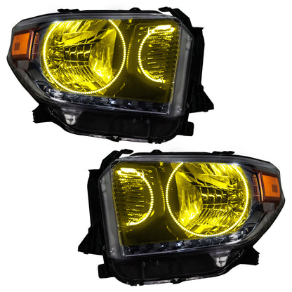 Oracle 14-17 Toyota Tundra SMD HL - Dual Halo Kit - ColorSHIFT w/ BC1 Controller