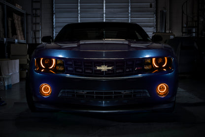 Oracle 10-13 Chevrolet Camaro LED Fog Halo Kit - Amber