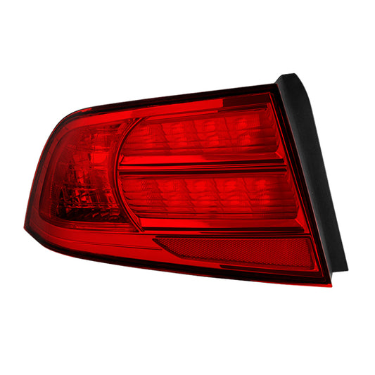 Xtune Acura Tl 04-06 (Also Fit 07-08) Driver Side Tail Lights - OEM Left ALT-JH-ATL04-OE-L