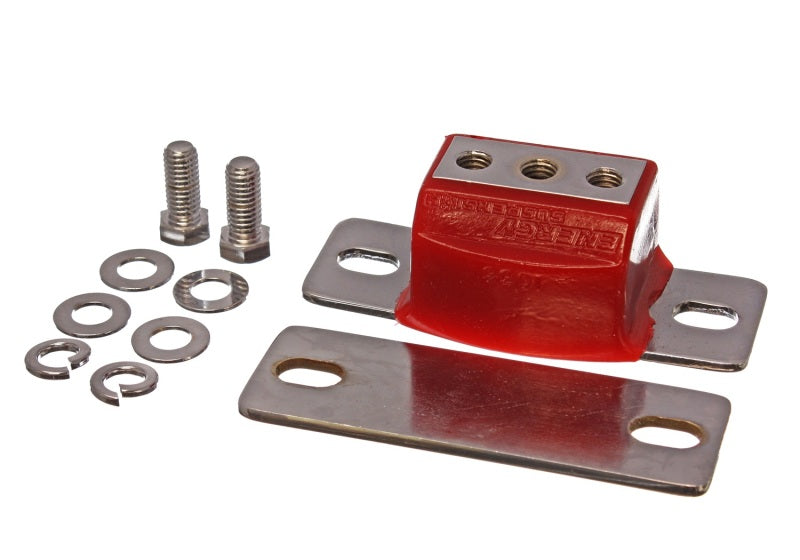 Energy Suspension Chrome GM Trans Mount - Red