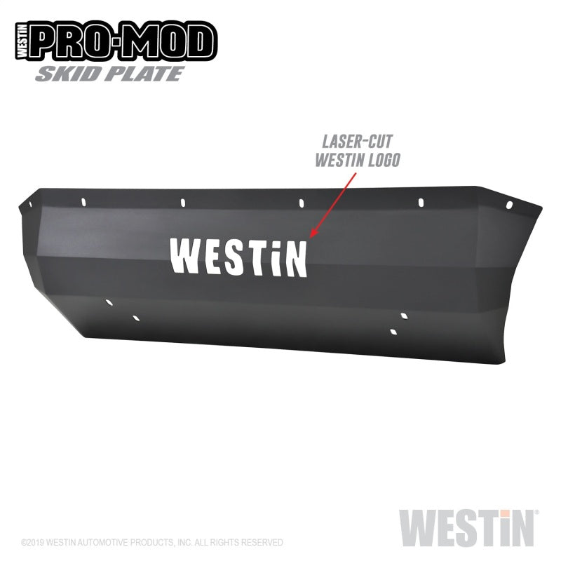 Westin 18-19 Ford F-250/350 Pro-Mod Skid Plate - Textured Black