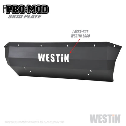 Westin 18-19 Ford F-250/350 Pro-Mod Skid Plate - Textured Black