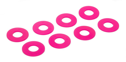 Daystar D-Ring Shackle Washers Set of 8 Fluorescent Pink