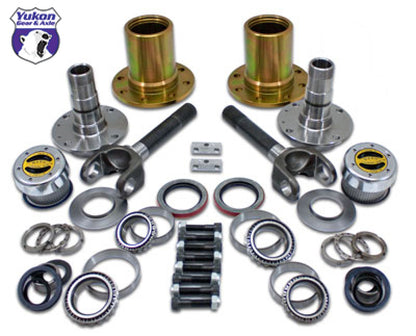 Yukon Gear Spin Free Locking Hub Conversion Kit For Dana 30/Dana 44 TJ/XJ/YJ 27 Spline/5 X 4.5