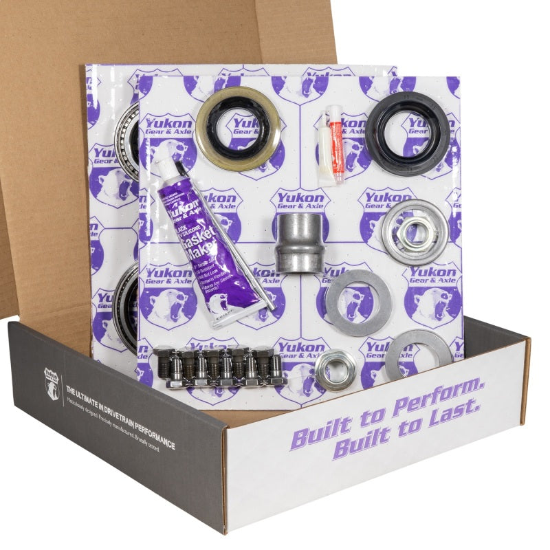 Yukon Gear Ring & Pinion Gear Kit Front & Rear for Toyota 8/7.5R Diff (w/Factory Locker) 4.88 Ratio