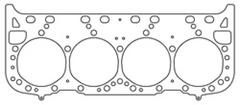 Cometic 92-96 GM LT1 Small Block 4.040 inch Bore .027 inch MLS Head Gasket (w/Valve Pockets)