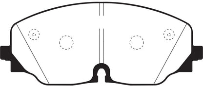 EBC 2017+ Volkswagen Atlas 2.0L Turbo Yellowstuff Front Brake Pads