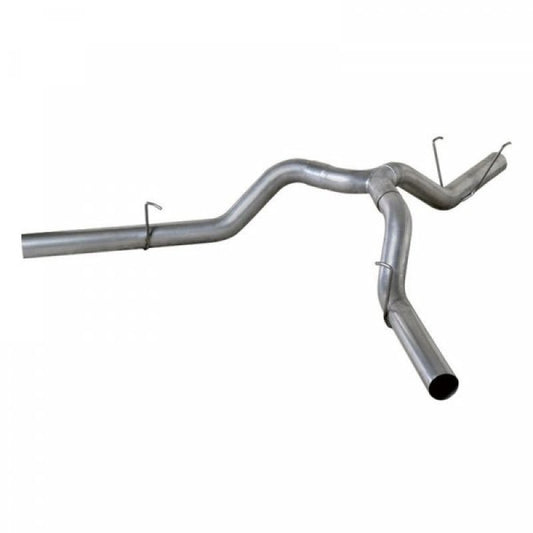 Diamond Eye KIT 4in DPF-BACK Single DUAL: DODGE 6.7L 2500 2014 LONG BOX ONLY