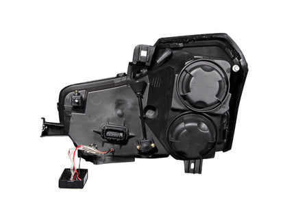 ANZO 2003-2007 Cadillac CTS Projector Headlights w/ Halo Black (CCFL)