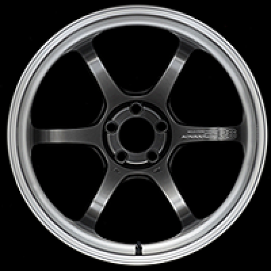 Advan R6 20x9 +48mm 5x112 Machining and Racing Hyper Black Wheel