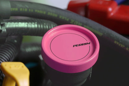 PERRIN 02-25 Subaru Impreza/WRX/STI & 13-25 Crosstrek/BRZ/FR-S/GR86/GR86 Oil Fill Cap - Hyper Pink