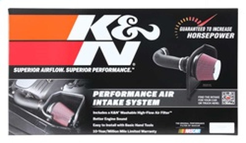 K&N 63 Series AirCharger Performance Intake Kit Chevy/GMC 14-15 Silverado/Sierra 1500 5.3L/6.2L V8