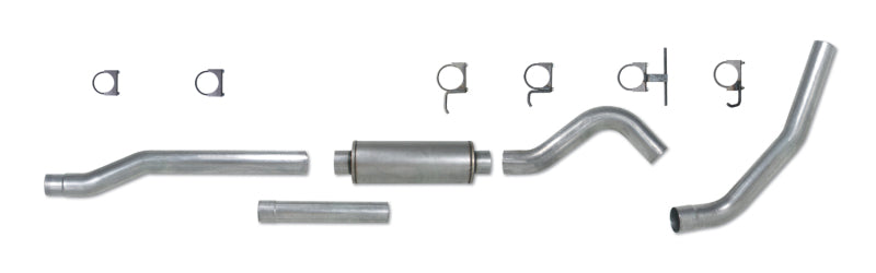 Diamond Eye KIT 4in Catback Single AL: 03-07 FORD 6.0L F250/F350