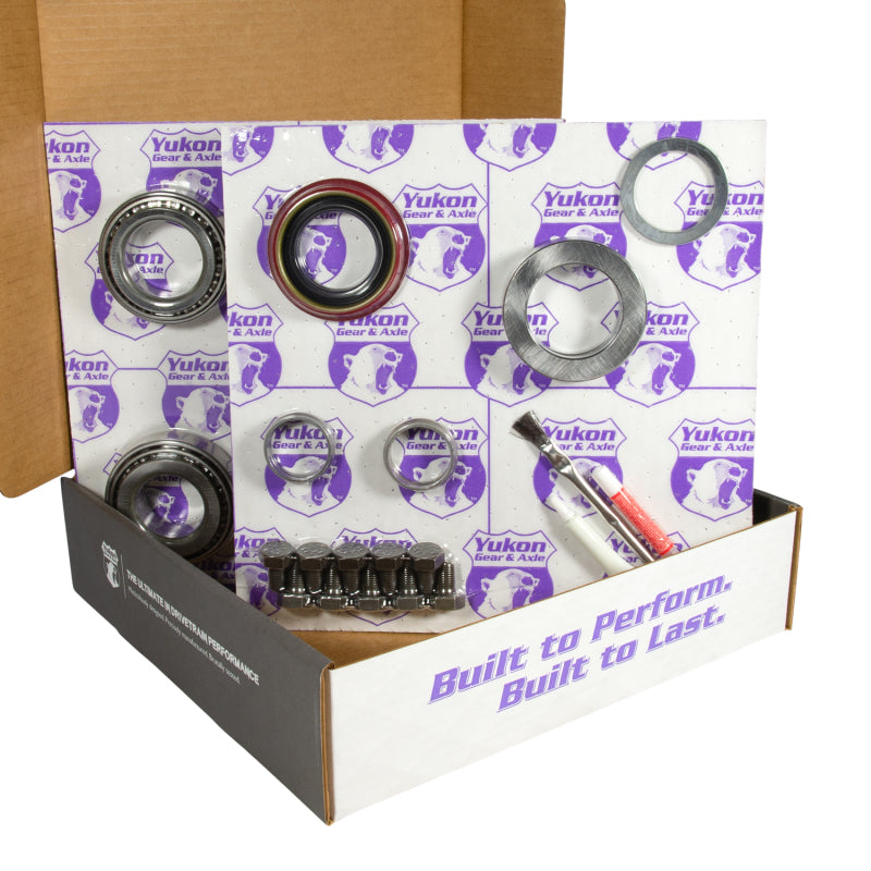 Yukon Gear 8.8in Ford 3.73 Rear Ring & Pinion Install Kit 2.53in OD Axle Bearings and Seals