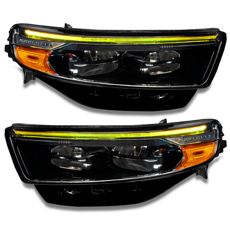 Oracle 20-22 Ford Explorer Dynamic RGB Headlight DRL Kit - - w/ BC1 Controller