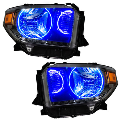 Oracle 14-17 Toyota Tundra SMD HL - Dual Halo Kit - ColorSHIFT w/ BC1 Controller