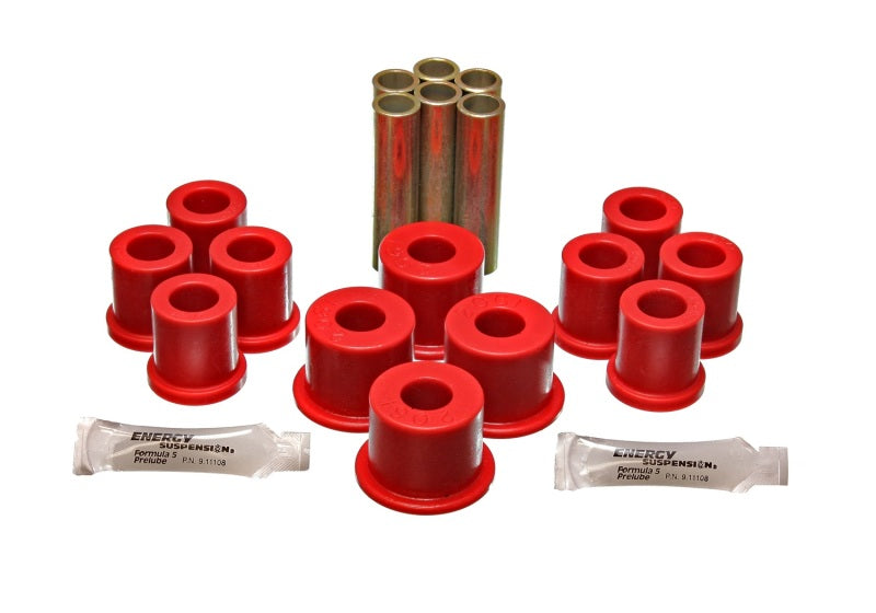 Energy Suspension Ford 4 Wd Front Spring Bushing Set - Red
