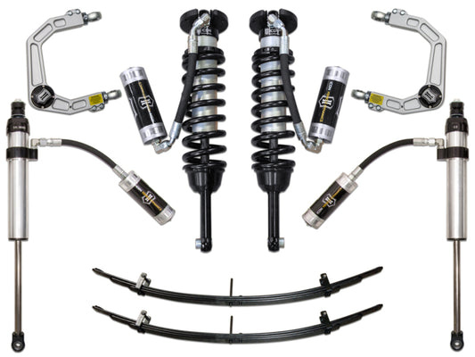 ICON 05-15 Toyota Tacoma 0-3.5in/2016+ Toyota Tacoma 0-2.75in Stg 5 Suspension System w/Billet Uca