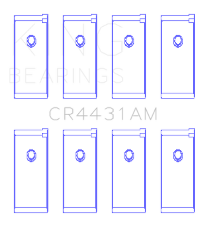 King Engine Bearings Nissan (Size 0.75) Rod Bearing Set