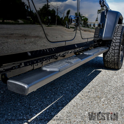Westin 2020 Jeep Gladiator R5 Nerf Step Bars - Textured Black
