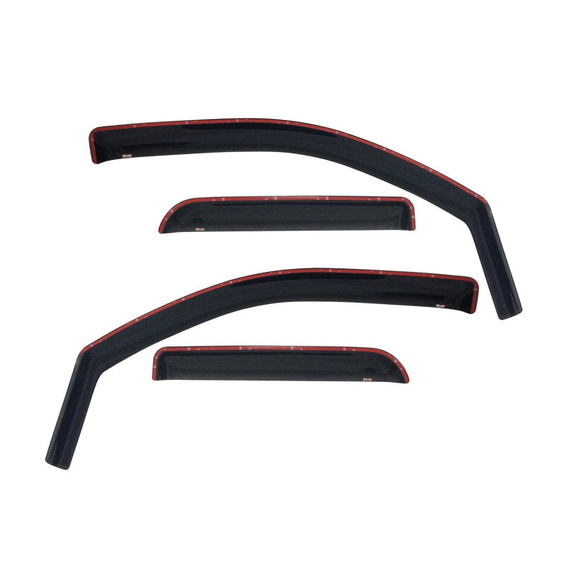 Westin 2007-2014 Chevrolet/GMC Tahoe/Yukon/Yukon Denali In-Channel Wind Deflector 4pc - Smoke