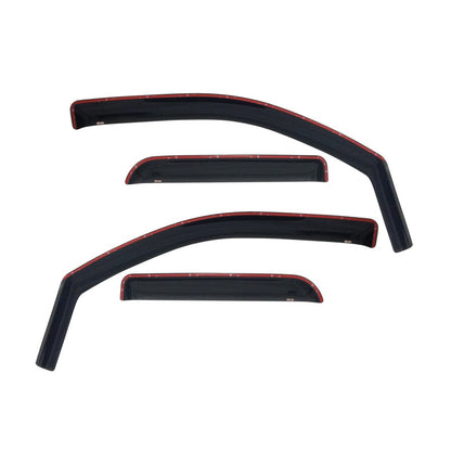 Westin 2007-2014 Chevrolet/GMC Tahoe/Yukon/Yukon Denali In-Channel Wind Deflector 4pc - Smoke