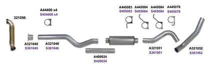 Diamond Eye KIT 4in Catback Single w/ TDP SS 04-05 Chevy/GMC 6.6L Duramax 2500/3500