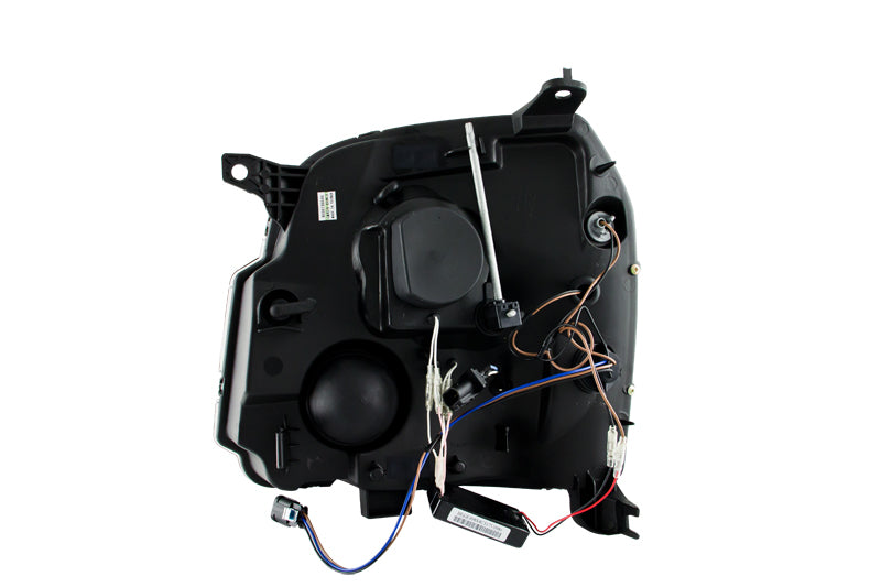 ANZO 2007-2014 GMC Yukon Projector Headlights w/ Halo Chrome (CCFL)