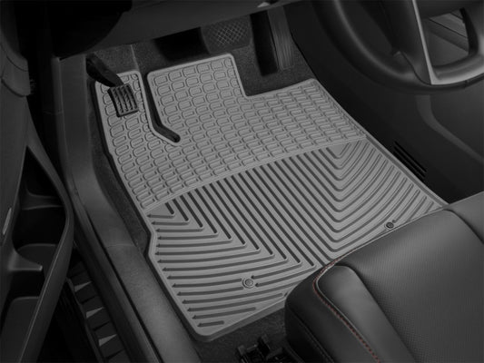 WeatherTech 2017+ Ford F-250/F-350/F-450/F-550 Front Rubber Mats - Grey