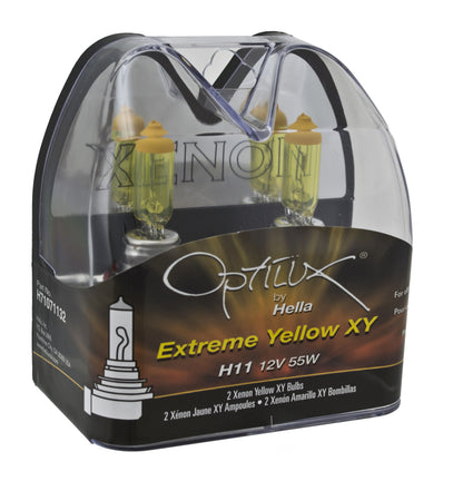 Hella - Optilux H11 55W XY Extreme Yellow Bulbs (Pair)