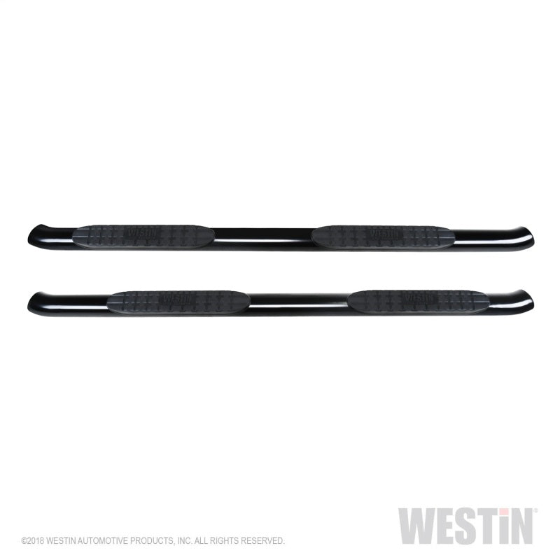 Westin 2019-2026 Chevy Silverado/Sierra 1500 Crew Cab Non LD PRO TRAXX 4 Oval Nerf Step Bars - Black