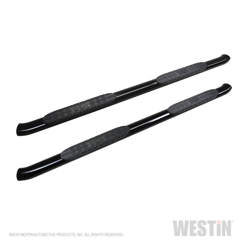 Westin 2019-2026 Chevy Silverado/Sierra 1500 Crew Cab Non LD PRO TRAXX 4 Oval Nerf Step Bars - Black