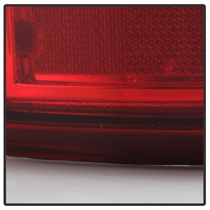 xTune Chevy Silverado 1500/2500/3500 03-06 LED Tail Lights Red Clear ALT-ON-CS03-LED-RC