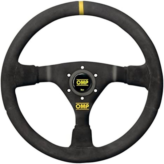 OMP WRC Steering Wheel - Large Leather (Black)