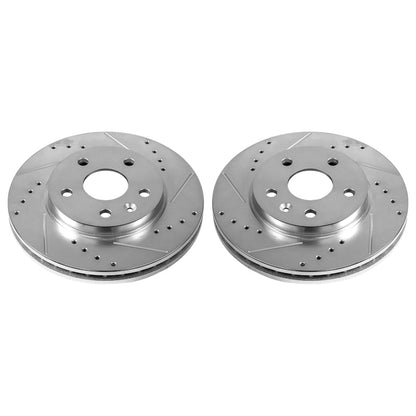 Power Stop 11-16 Buick LaCrosse Front Evolution Drilled & Slotted Rotors - Pair