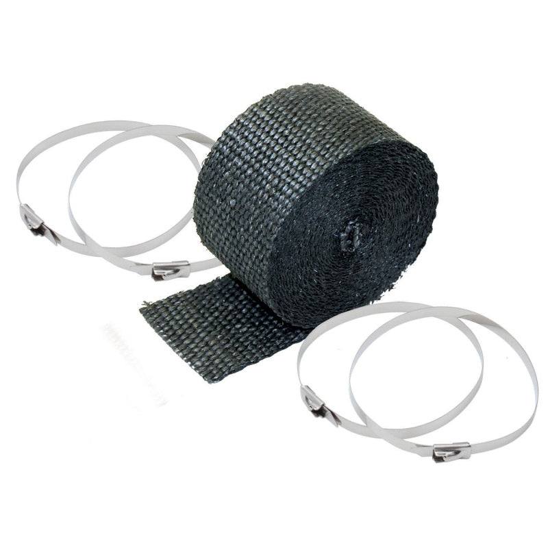 DEI - Exhaust Wrap Kit - Pipe Wrap and Locking Tie - Black