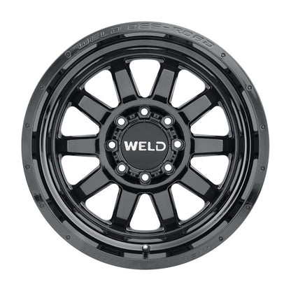 Weld Off-Road W168 20X9 Stealth 8X165.1 ET00 BS5.00 Gloss Black 125.1