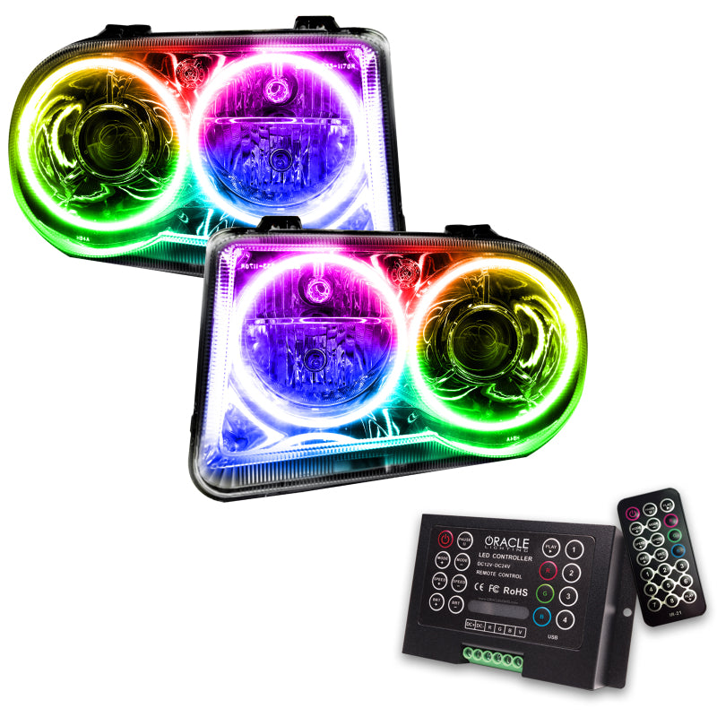 Oracle 05-10 Chrysler 300C V8 SMD HL - HID - NO BULBS - ColorSHIFT w/ 2.0 Controller