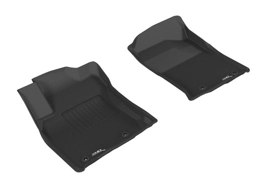 3D MAXpider 2014-2020 Lexus GX Kagu 1st Row Floormat - Black