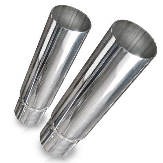 Stainless Works Straight Cut Resonator Tips 3in ID Inlet 3in Body